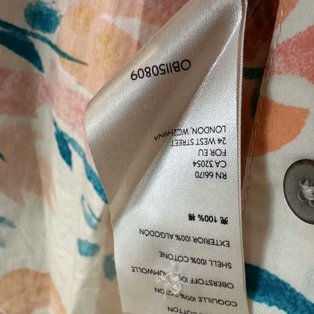 Floral Multicolor Women's Blouse - Picture 3 of 4